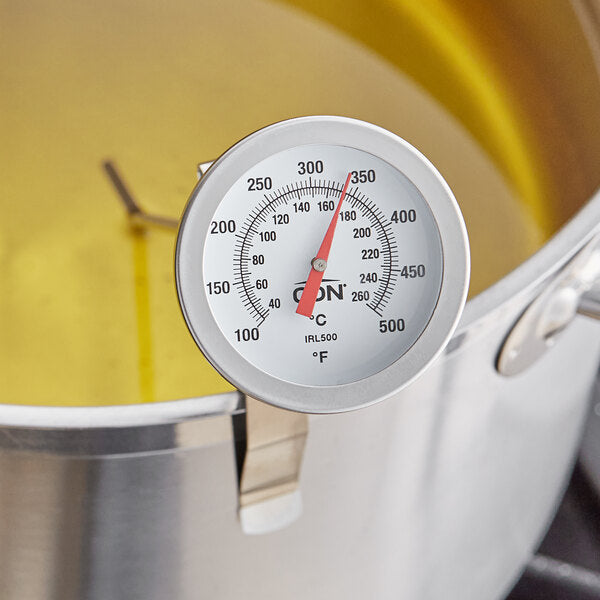 IRL500 - CDN - Termometro para Freidora 38 a 260° C Vastago 12" L