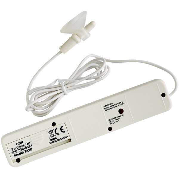 TA20 - CDN - Termometro Digital 2 Pantallas Sensor Ventosa -50 a 70°C