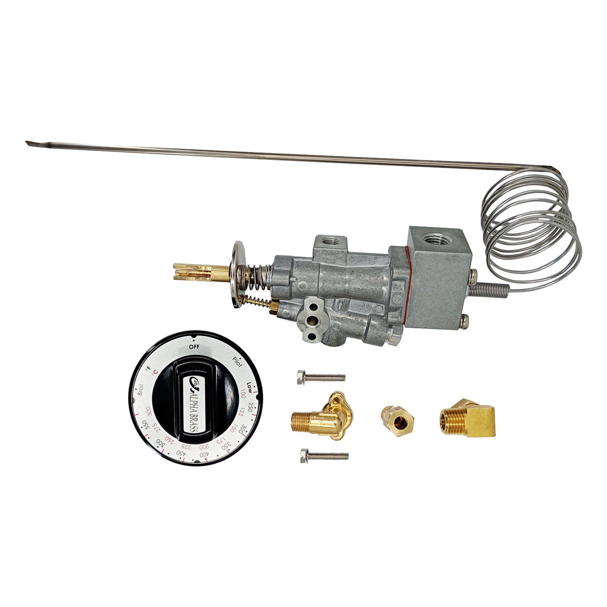 03A00069 - Alpha Brass - Termostato mecanico sin accesorios ABJC 300°C