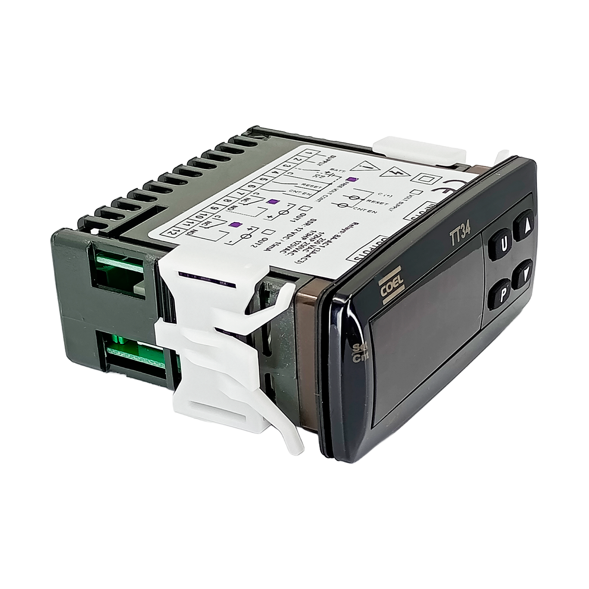 TT34HCRR - Ascon Tecnologic - Timer digital 75x32 24Vca/cd