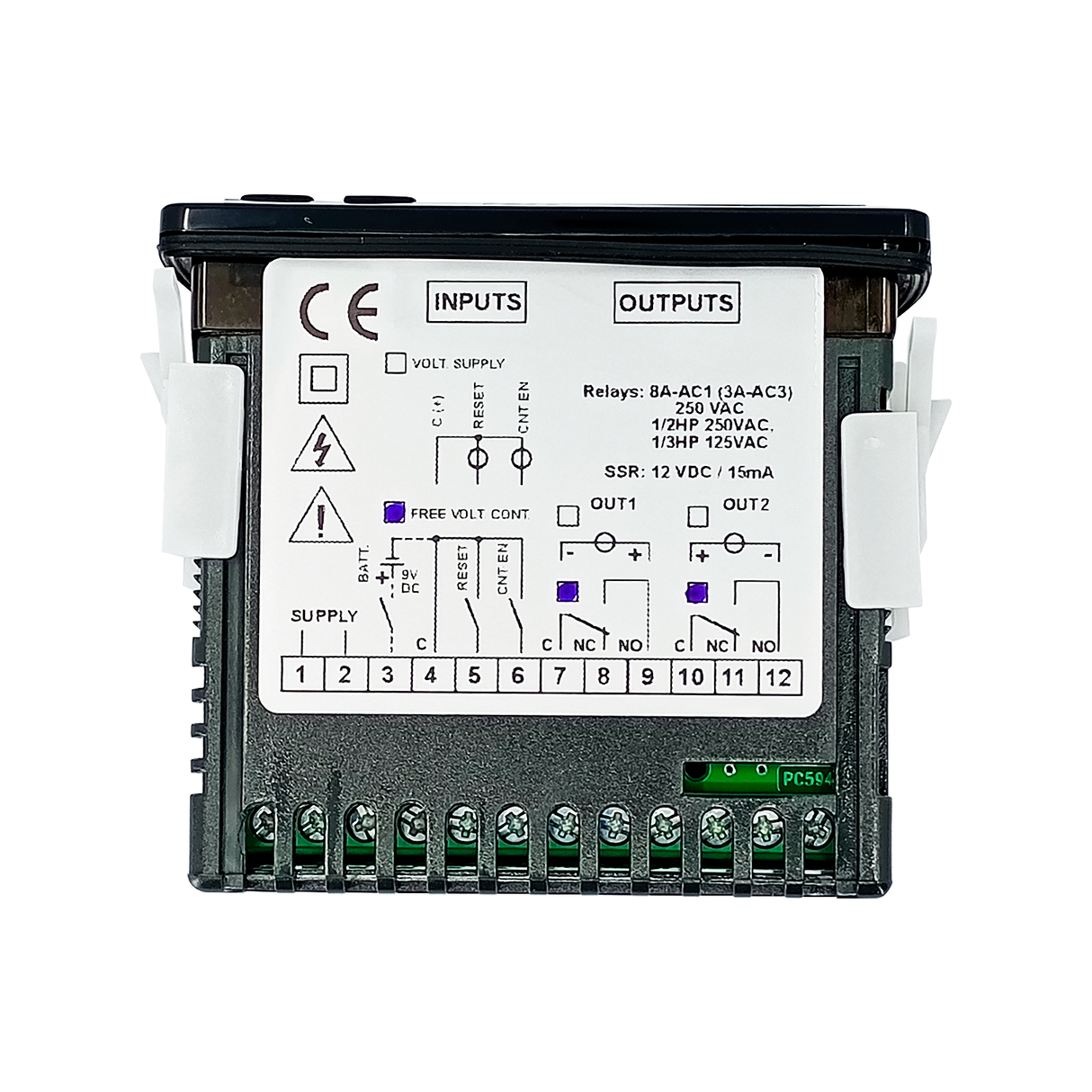 TT34HCRR - Ascon Tecnologic - Timer digital 75x32 24Vca/cd