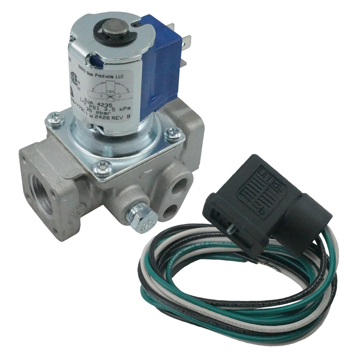 H91DA-8C REV - Baso - Válvula SolenoideShut-off BASOTROL ½”NPt 120 Vac