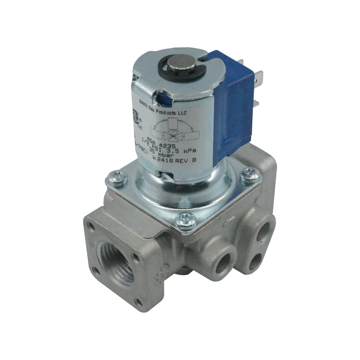 H91DA-7C REVB - Baso - Válvula Solenoide Shut-off BASOTROL ½”NPt 120 Vac