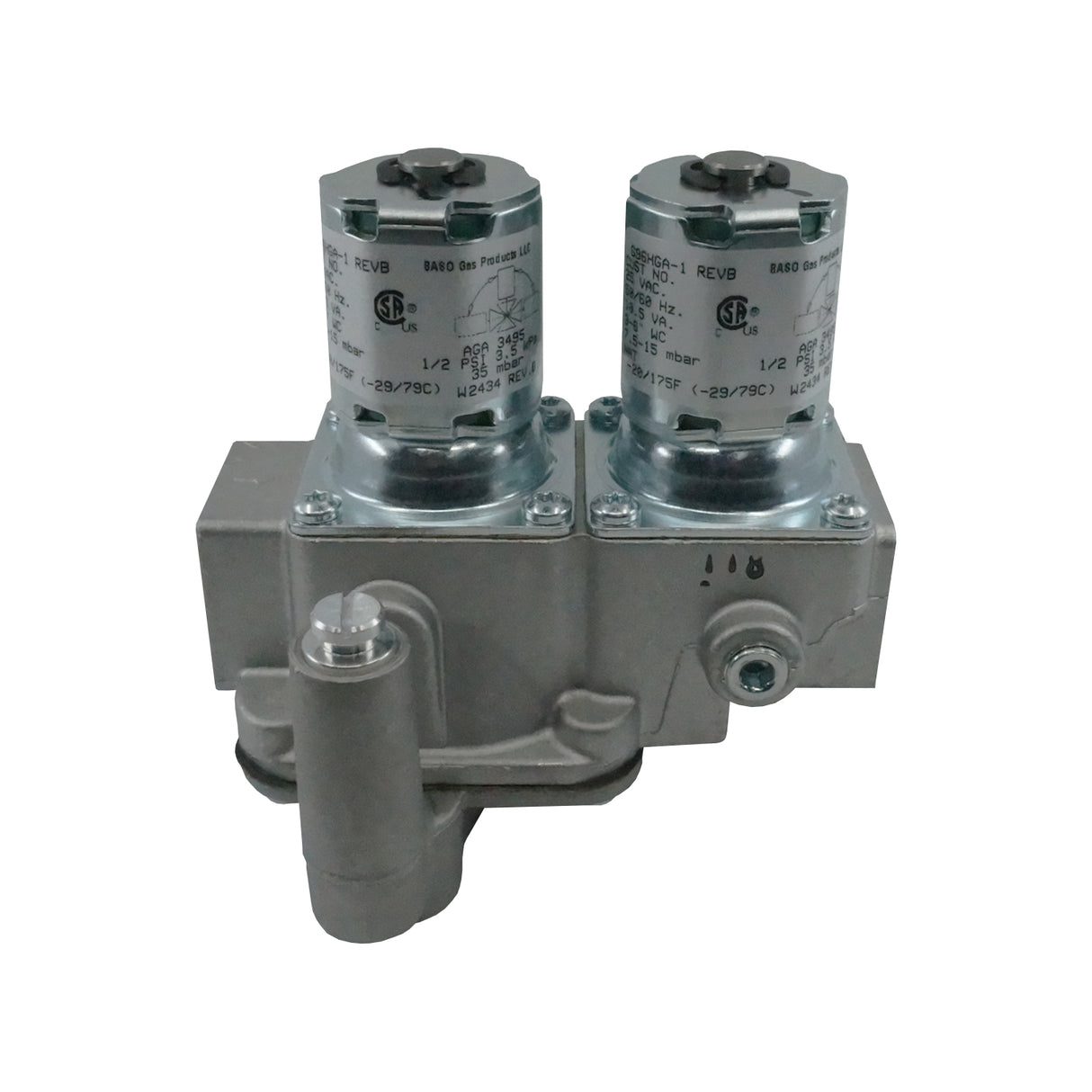 G96HGA-1C REVB - Baso - Válvula de Combinación Dual operación combinada con regulador