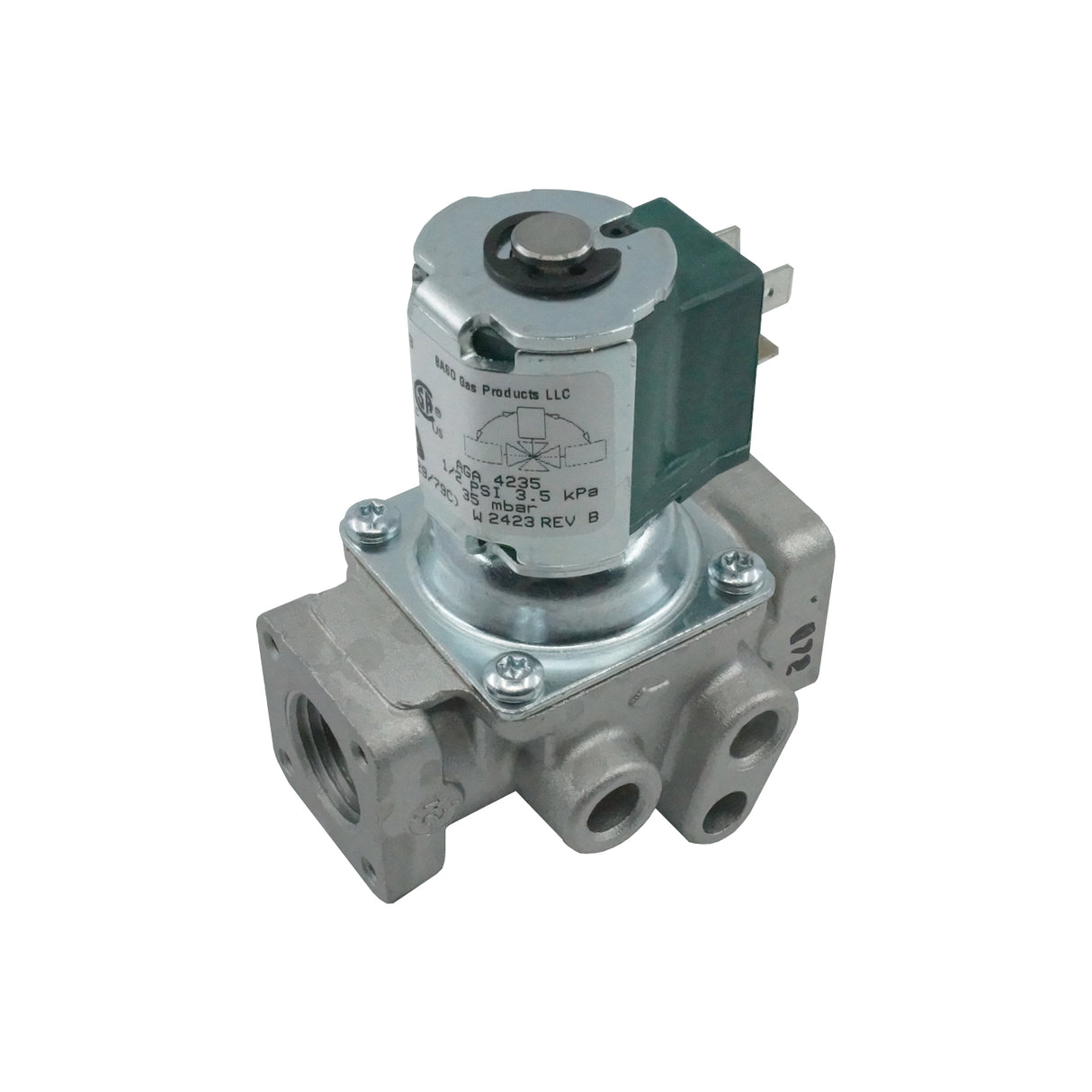 H91DG-2C REVB - Baso - Válvula Selenoide Shut-off 1/2" Npt 25V