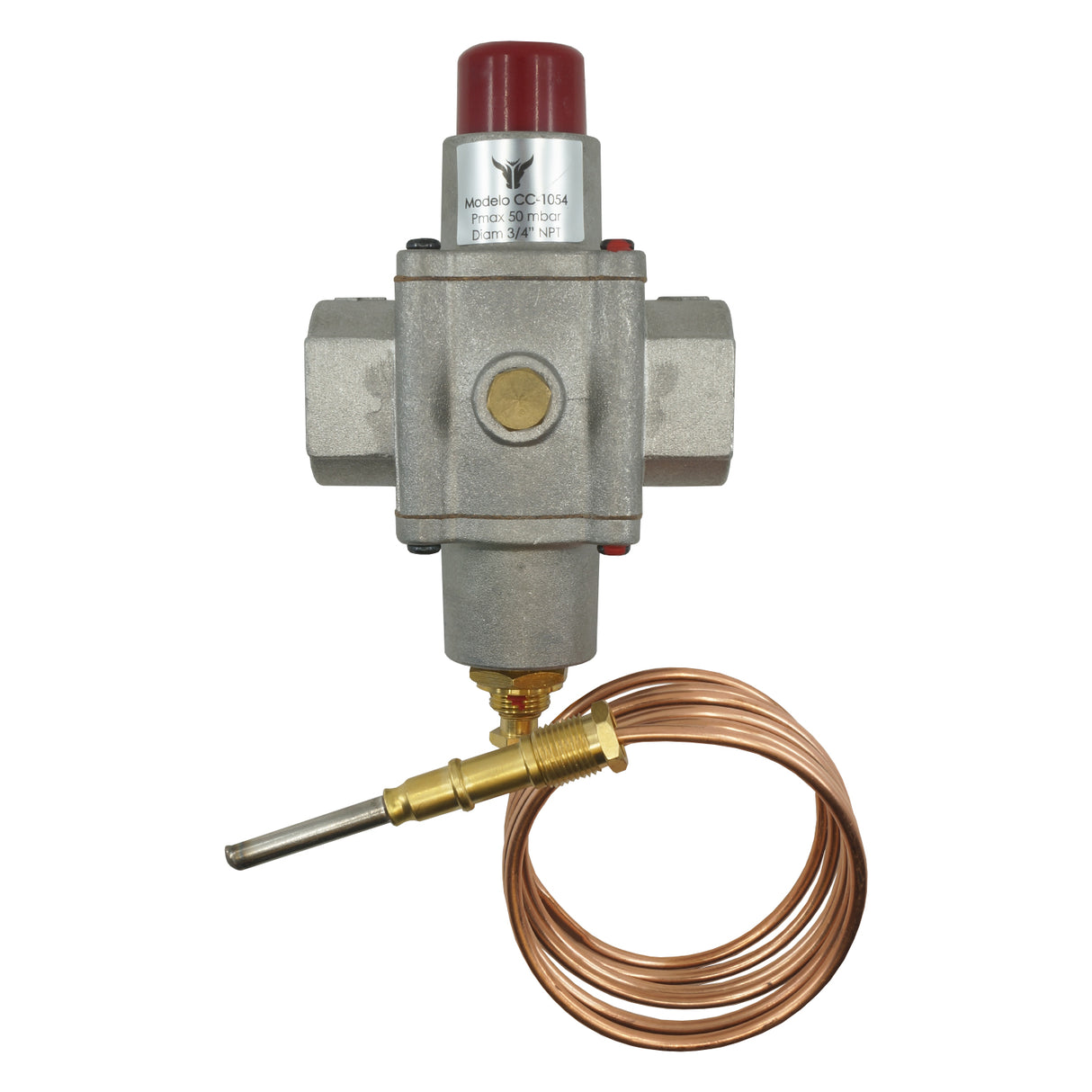 CC-1054 - Cooking Controls - Válvula Pilostatica Para Gas Tipo T 3/4 Npt Baja Presion