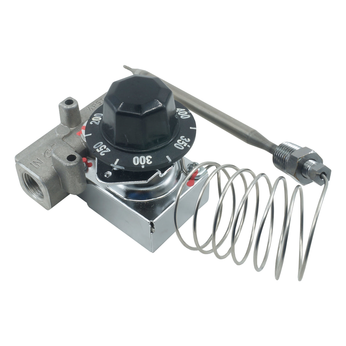 CC-1074 - Cooking Controls - Termostato paso de gas 3/8 Rango 150-400°F Rosca 1/4Npt"