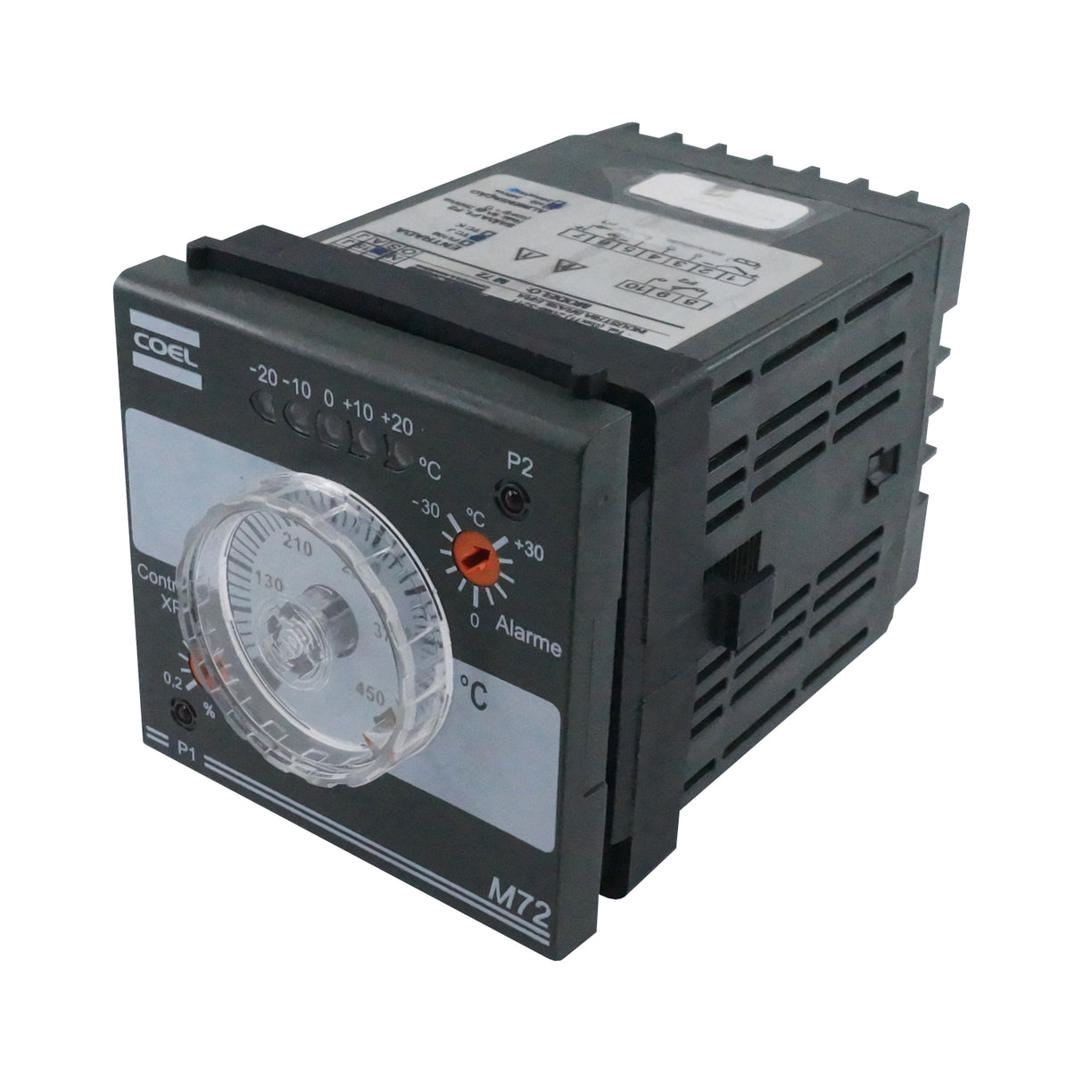 M72HRRJ4-P - Coel - Control de temperatura analogo 72x72MM Rango 50-450°c