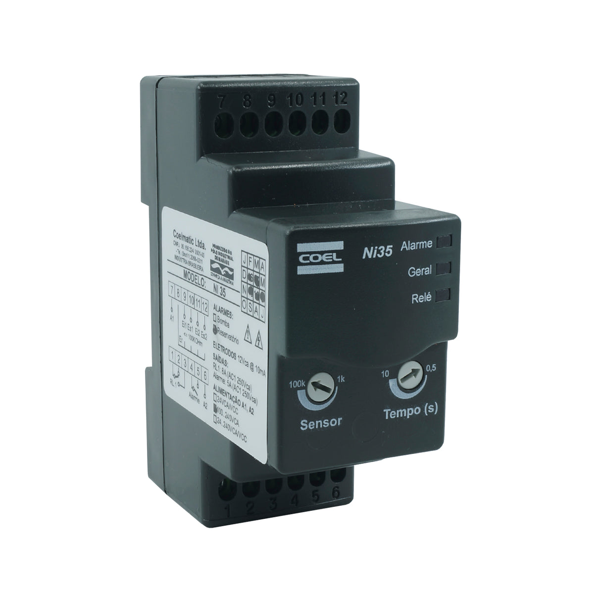 NI35HR-S - Coel - Control de nivel para Tanque por electrodo