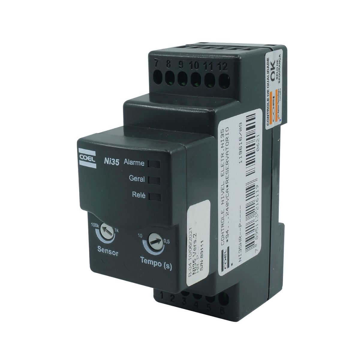 NI35HR-S - Coel - Control de nivel para Tanque por electrodo