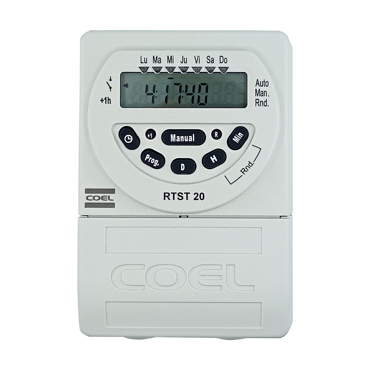 RTST-20HR-S - Coel - Temporizador timer semanal de horarios montaje riel din