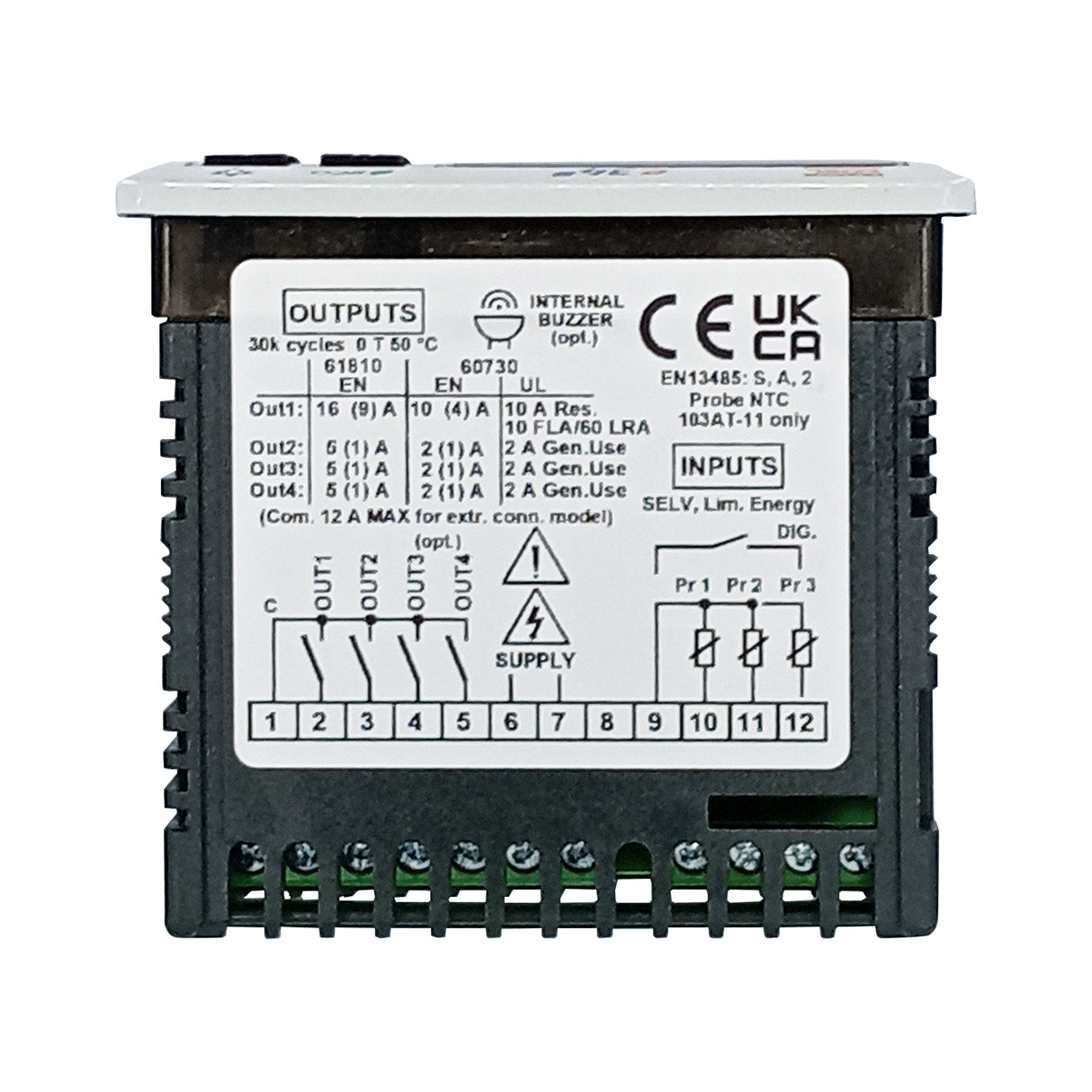 R38S-HARRB-A-S - Coel - Termostato de Proceso Digital 100 a 240 Vac
