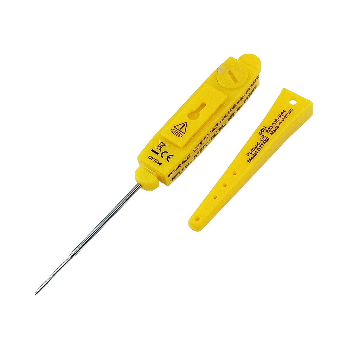 DTT450 - CDN - Termómetro de bolsillo de punta fina -40 a +230 °C Color amarillo