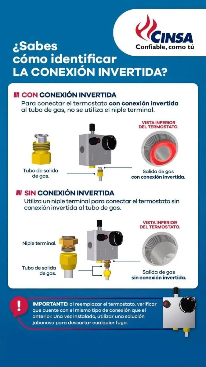 0600175 - Sit - Termostato para bolier de deposito Cinsa con Chispa