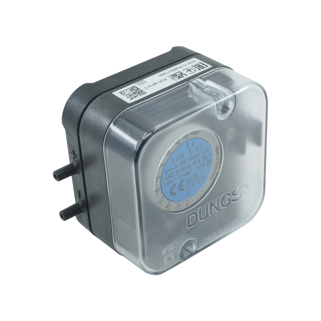 LGW-3-A2 - Dungs - Switch de presión para aire 0.4 a 3Mb