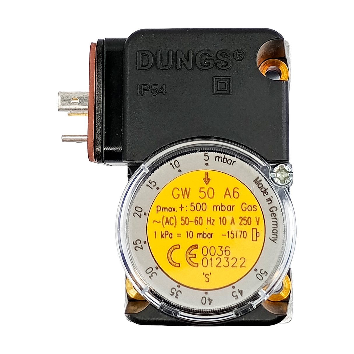 GW-50-A6 - Dungs - Switch de presión para gas 5-50Mb
