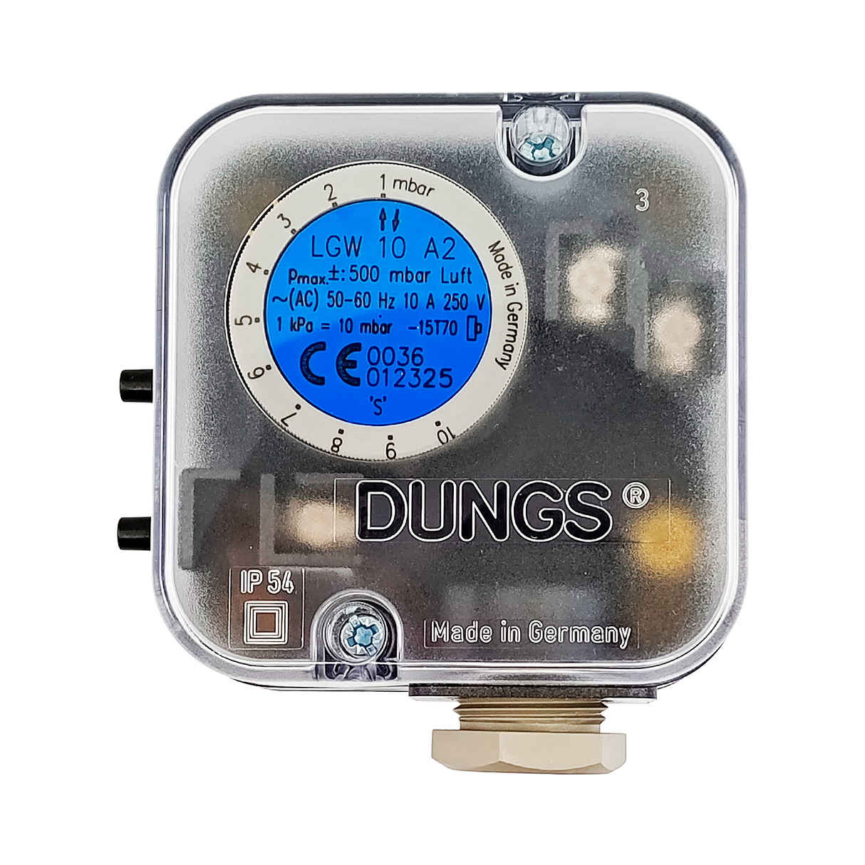 LGW-10-A2 - Dungs - witch de presión para aire 1-10Mb
