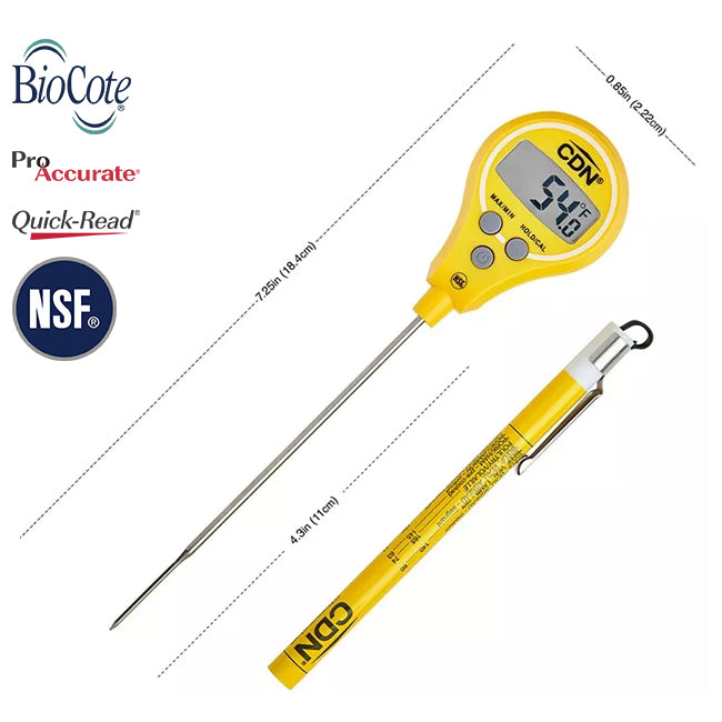 DTL572 - CDN - Termómetro Digital Sumergible Alimentos -40 a 300° C