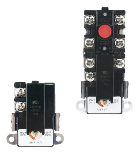 CC-2035 - COOKING CONTROLS - Termostatos Universales Boiler 2 Pijas Y 7 Pijas Rheem 220v