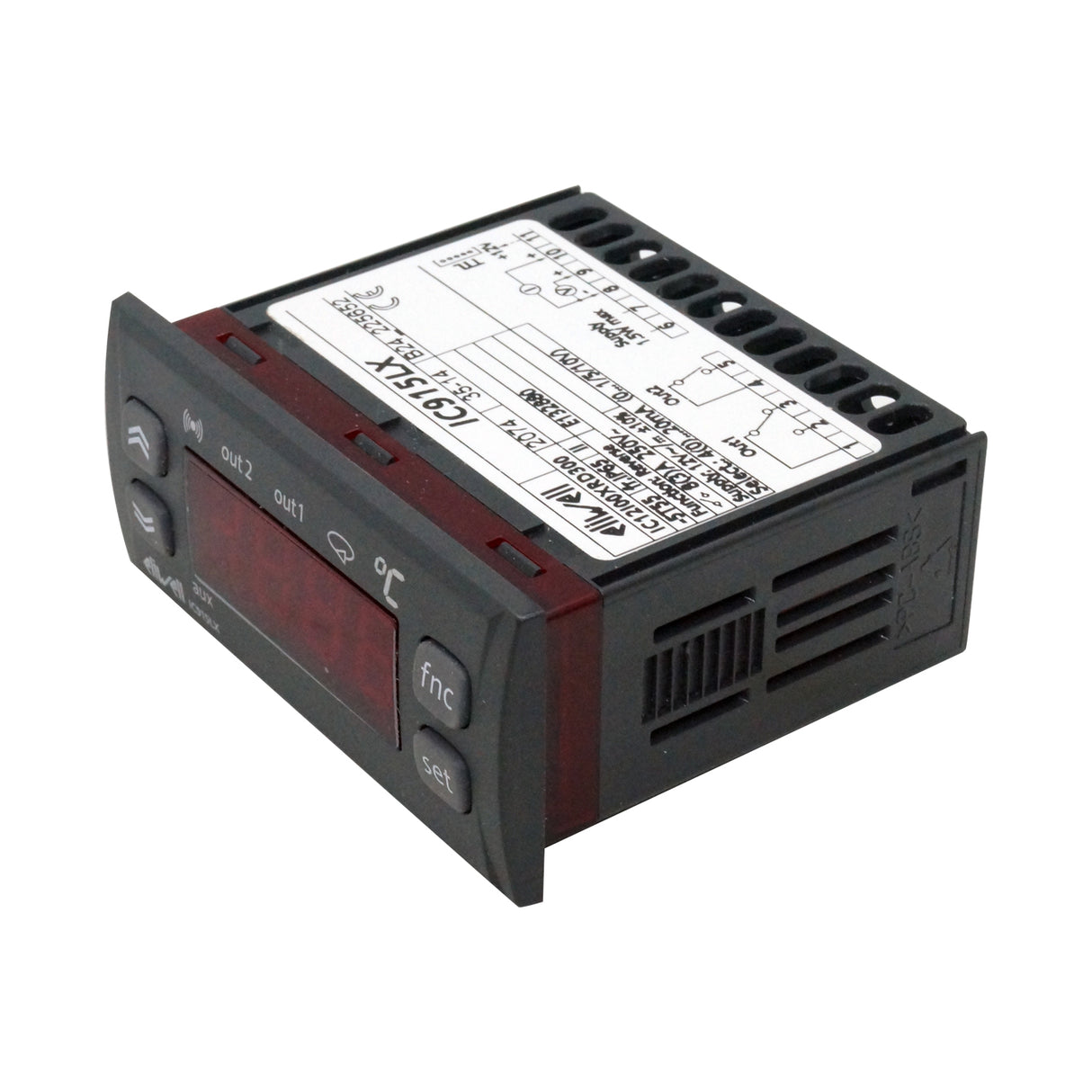 IC12100XRD300 - Eliwell - Termostato electrónico 75x32 12-24V