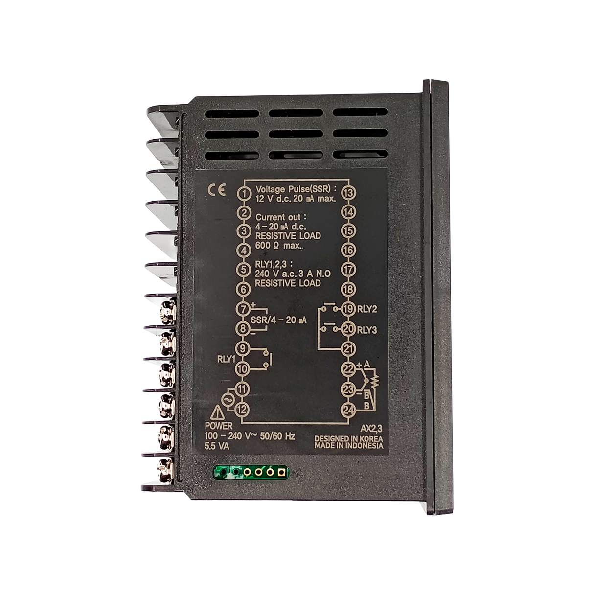 AX3-1A - Hanyoung - Control de temperatura digital 1/8 din