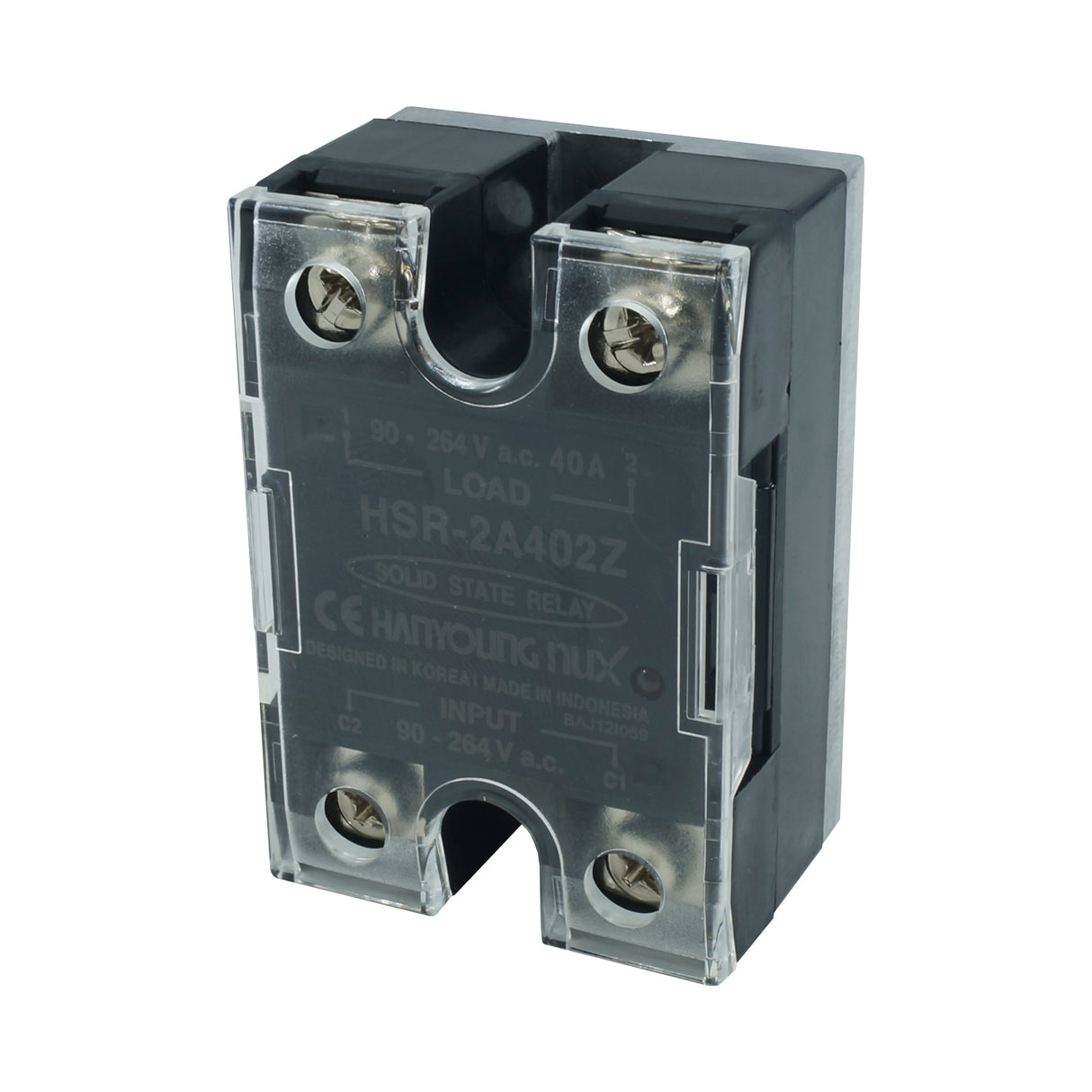 HSR-2A402Z - Hanyoung - Relevador Estado Solido 40Amp alimentacion 90-264Vac