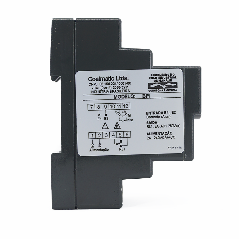 BPI - Coel - Monitor Corriente Monofasico 5, 7.5 y10 Amps; alim 24 a 240 VCC/VCA