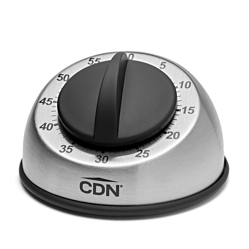 MT1 - CDN - Temporizador Cocina Cuerda 1 Hr en minutos acero inox