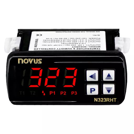 N323 RHT - Novus - Control de temperatura 80323h6031