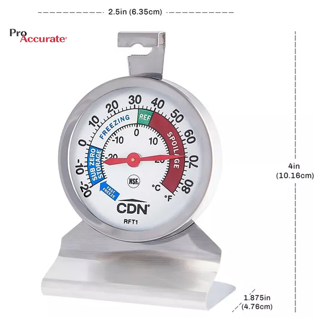 RFT1C-ES - CDN - Termometro Refriegeracion Congelador Vitrina -30 a 30°C