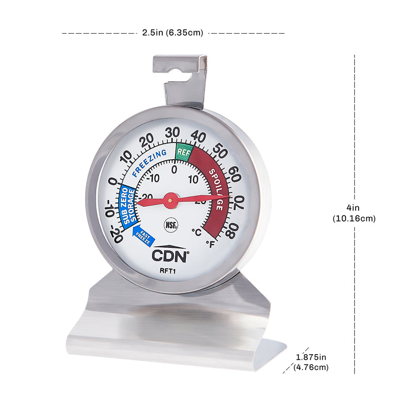 RFT1C-ES - CDN  - Termometro Refriegeracion Congelador Vitrina -30 a 30°C