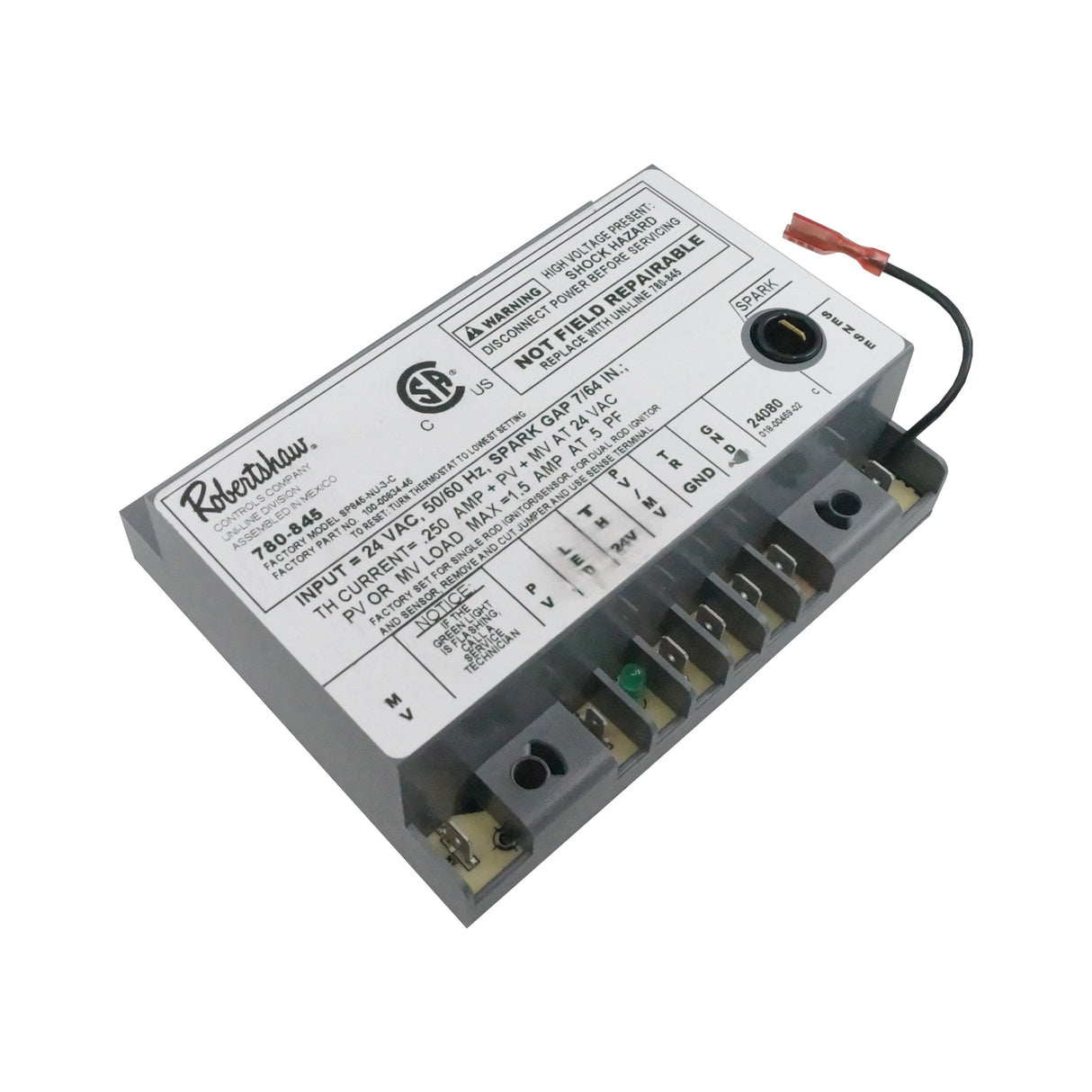 712-006 - Robertshaw - Kit de ignición universal a 3/4" NPT