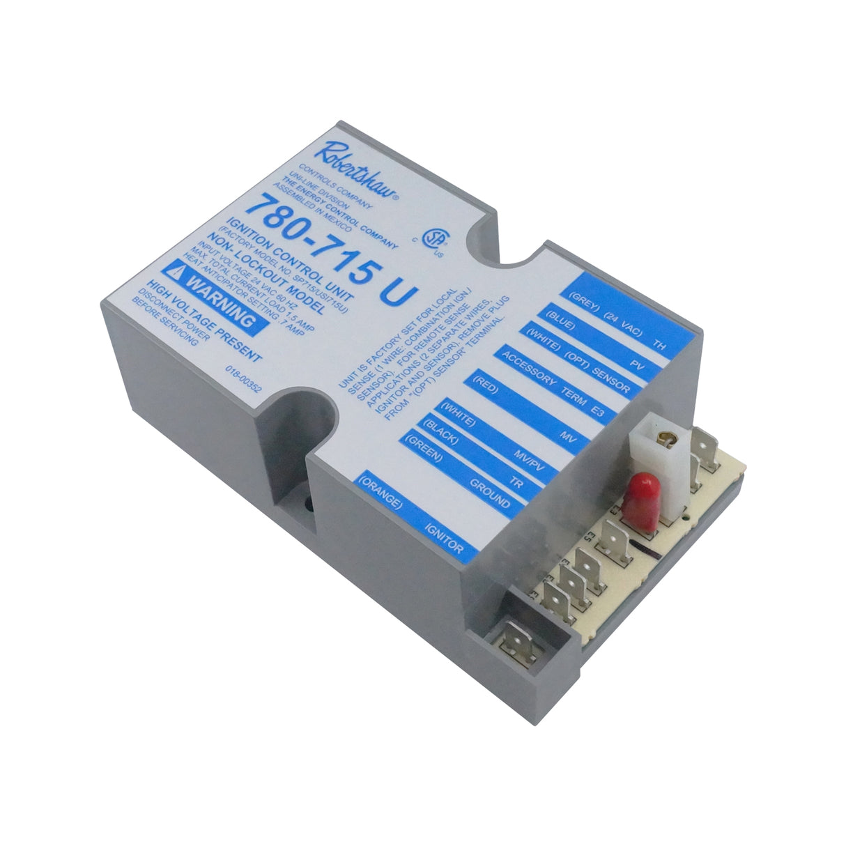 780-715 - Robertshaw - Modulo Ignicion Piloto Intermitente sin bloqueo