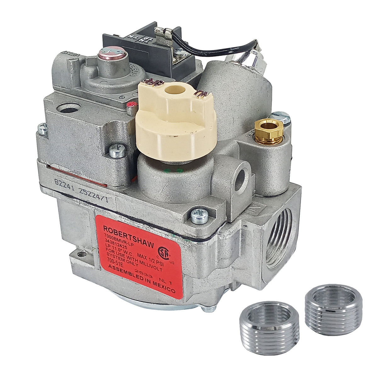 700-515 - Robertshaw - Valvula Milivolts 3/4 NPT Gas LP serie 7000 unikit