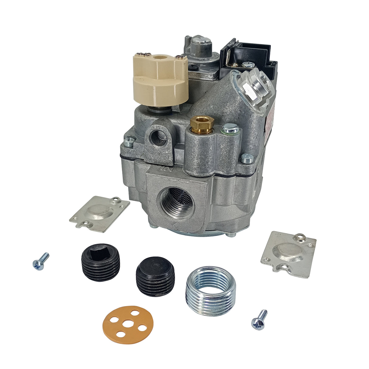 700-402 - Robertshaw - Válvula de gas combinada de 1/2 x 3/4 , lado de 1/2 con tapones 240,000