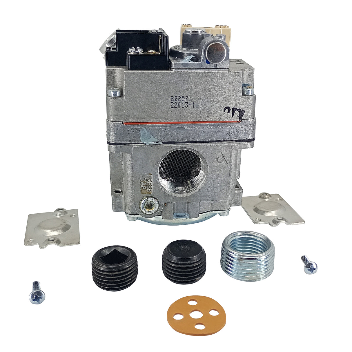 700-402 - Robertshaw - Válvula de gas combinada de 1/2 x 3/4 , lado de 1/2 con tapones 240,000