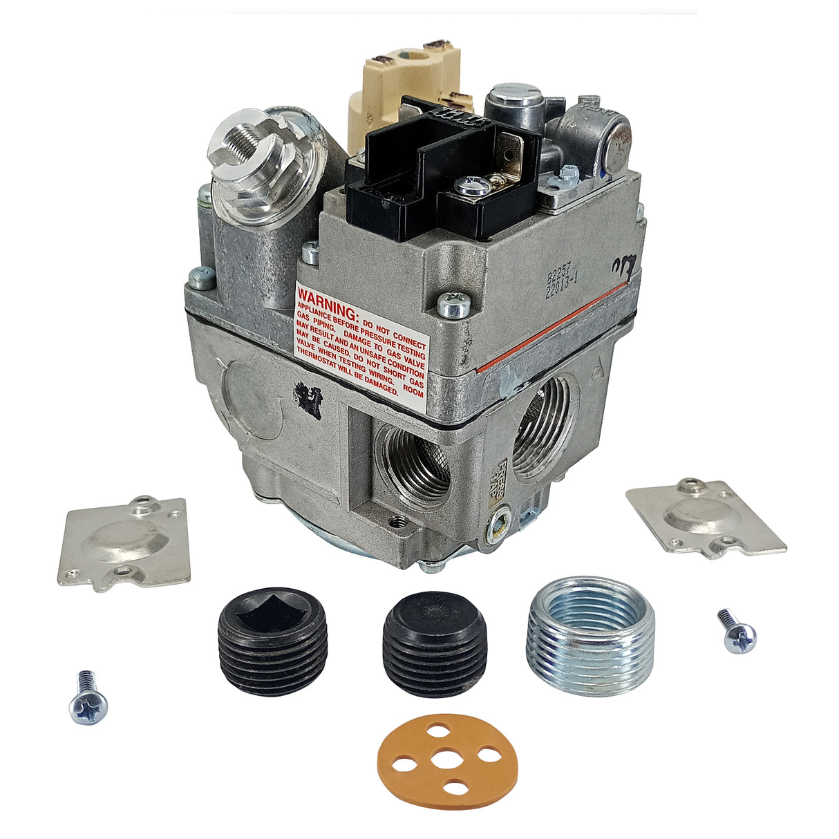 700-402 - Robertshaw - Válvula de gas combinada de 1/2 x 3/4 , lado de 1/2 con tapones 240,000