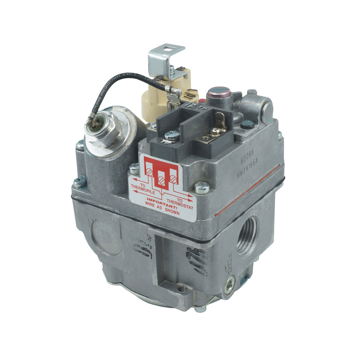 7000BMVR-LP - Robertshaw - Válvula Milivolts para Freidora gas LP conexión 1/2” Npt