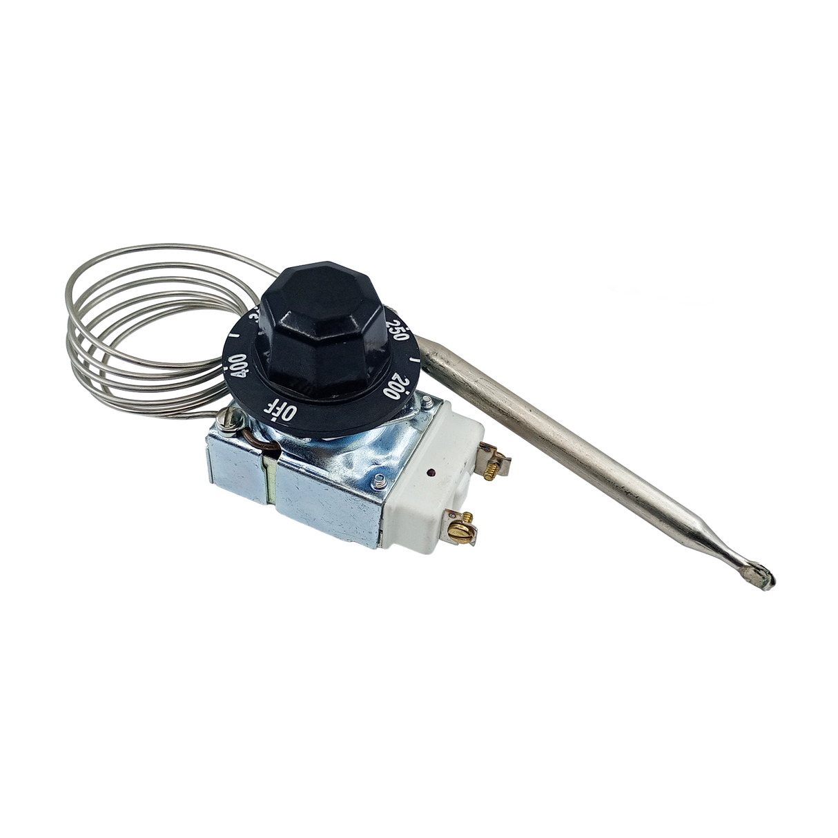 RS-2013 - Robertshaw - Termostato milivolt RX-1-36 rosca 1/4 NPT con perilla 200-400