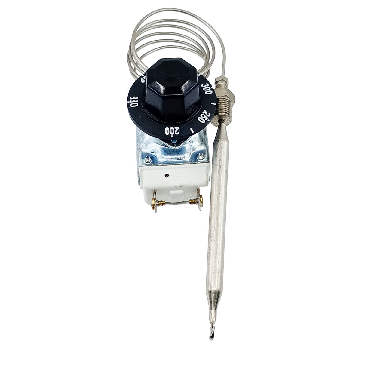 RS-2013 - Robertshaw - Termostato milivolt RX-1-36 rosca 1/4 NPT con perilla 200-400