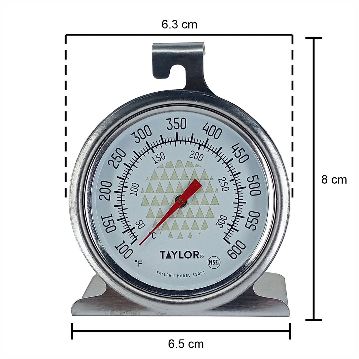 3506 - Taylor - Termómetro horno chef alta temperatura