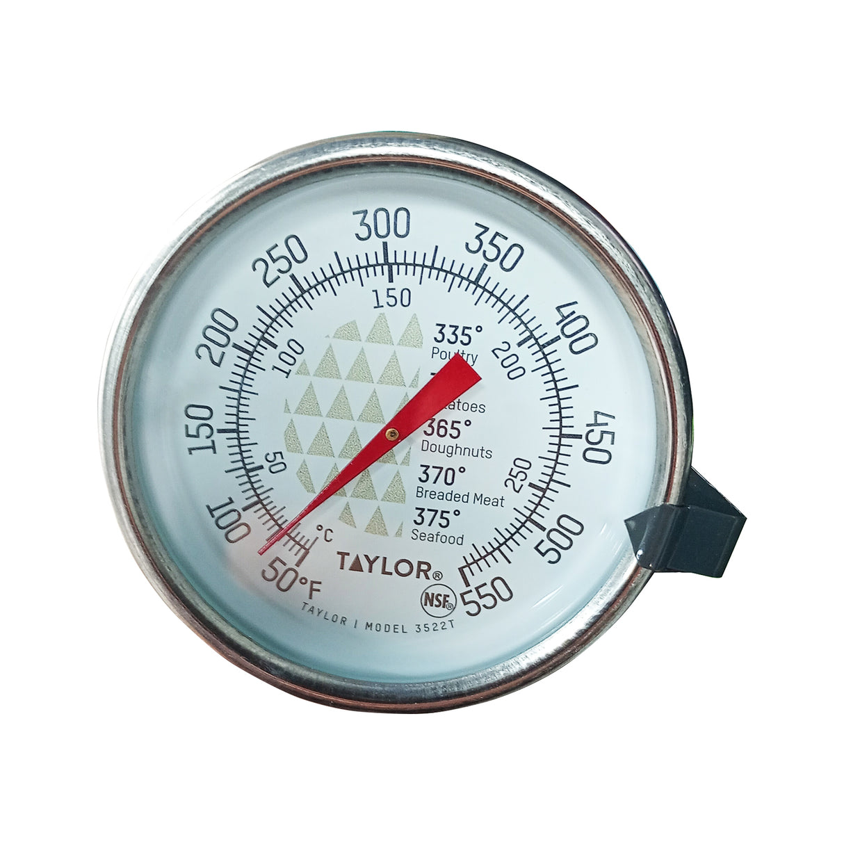 2 Termómetros Freidora 12 L Taylor 3522 Rango 10 A 285°c