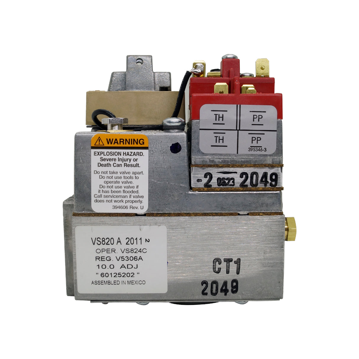 VS820A2011 - Honeywell - Válvula milivolt 1/2 npt Gas LP