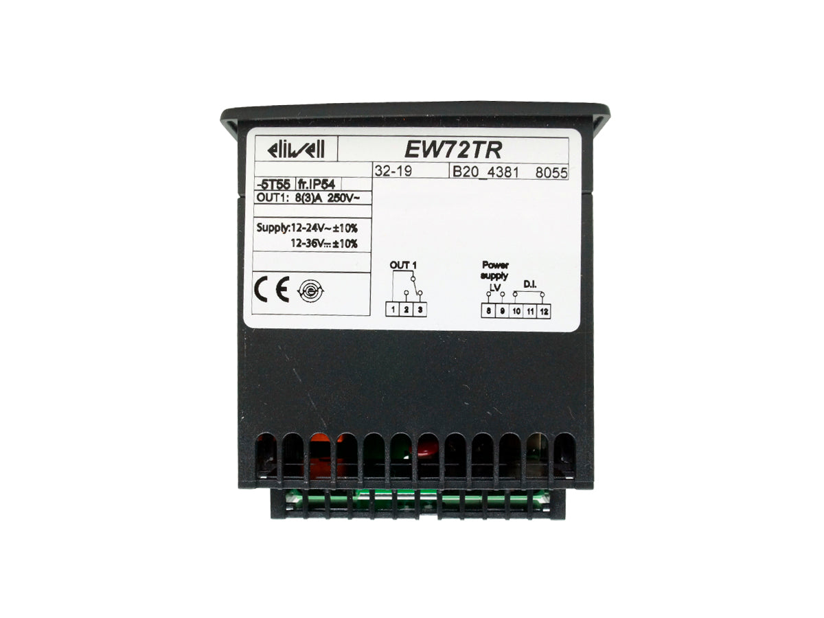 ETR010D0MT401 - Eliwell - Timer digital EW72TR 24Vcd medida 72 x 72mm