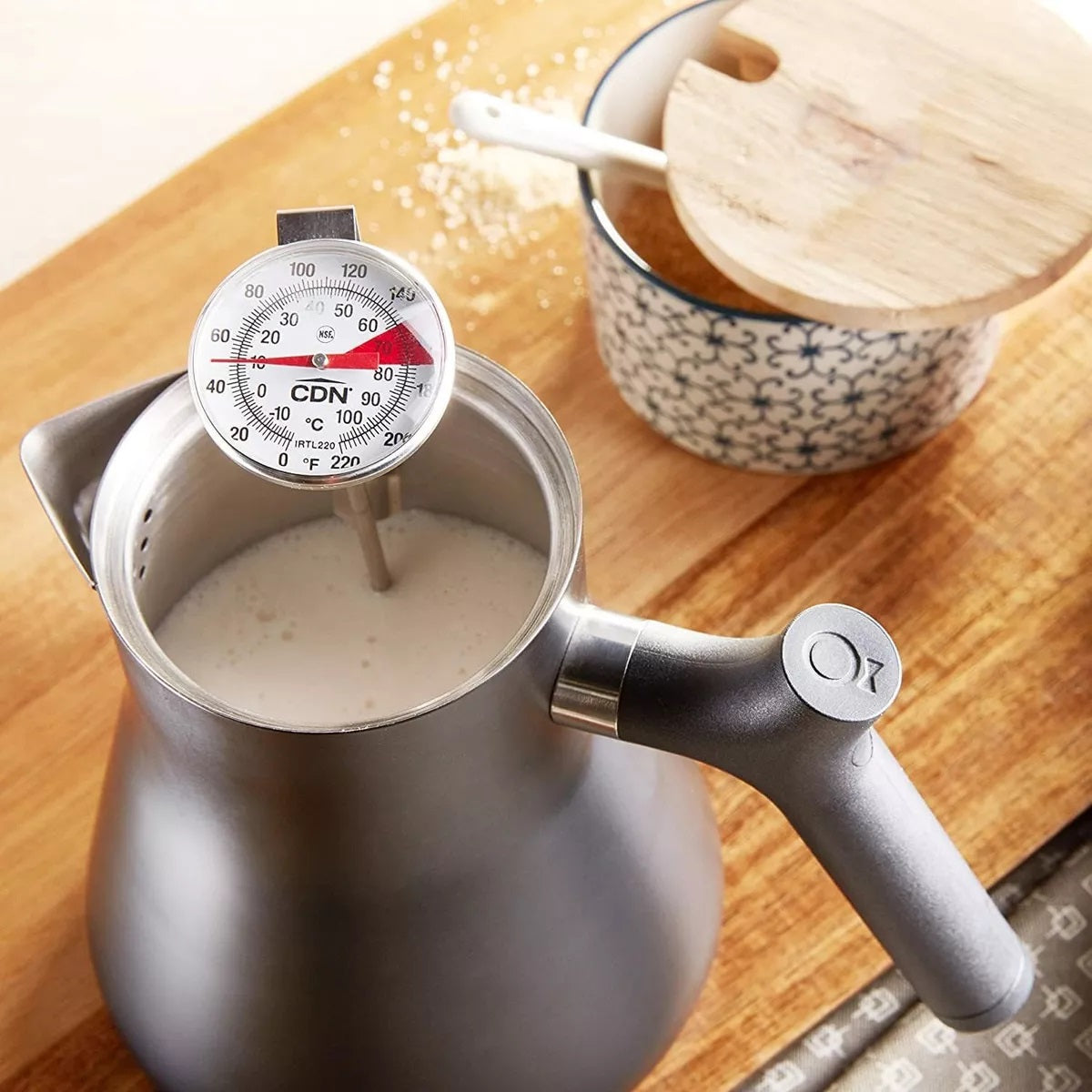 IRTL220 - CDN - Termómetro para inflado de leche, expreso de 7" L