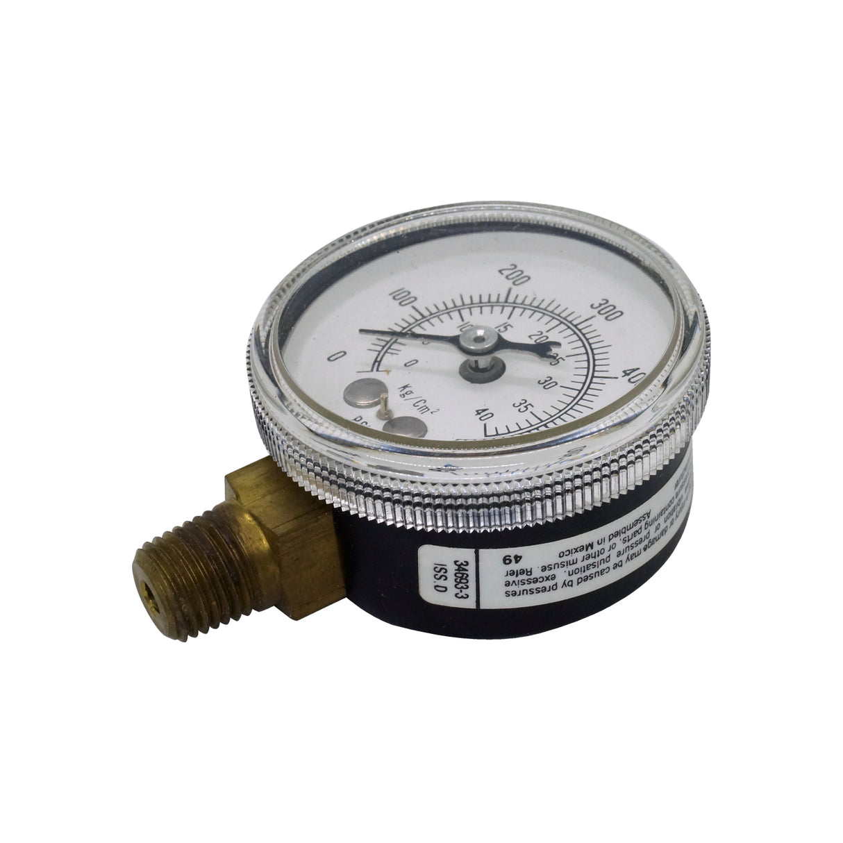 Manómetro - Marsh - 2.5" Rango 0-600Psi conexión 1/4 npt inf