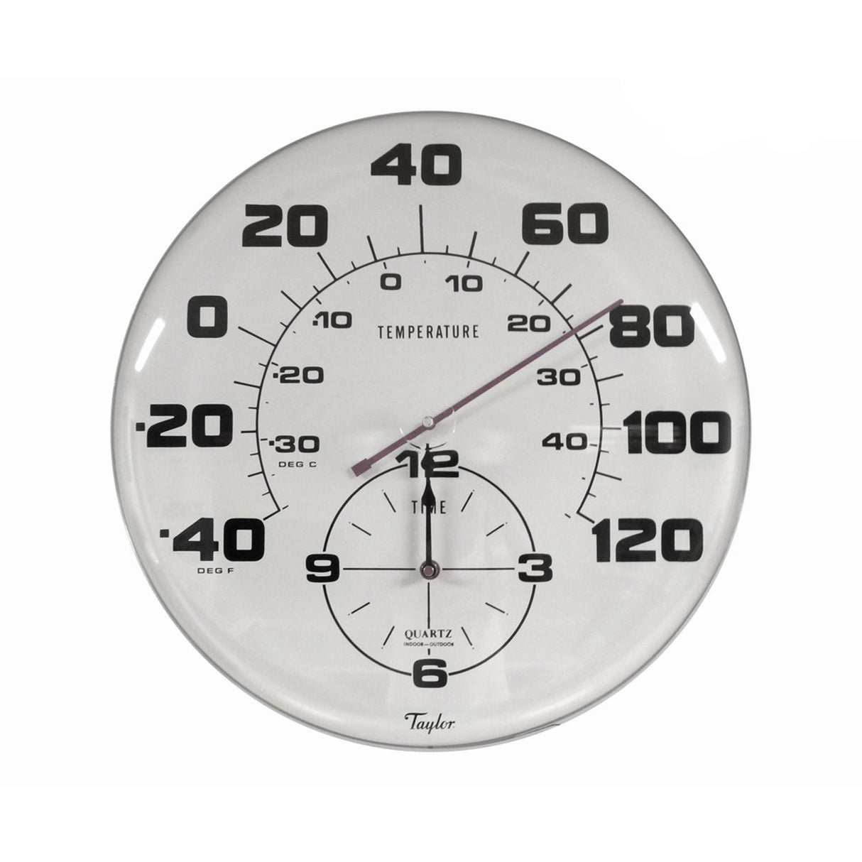 162 - Taylor - Reloj de pared y termómetro 18