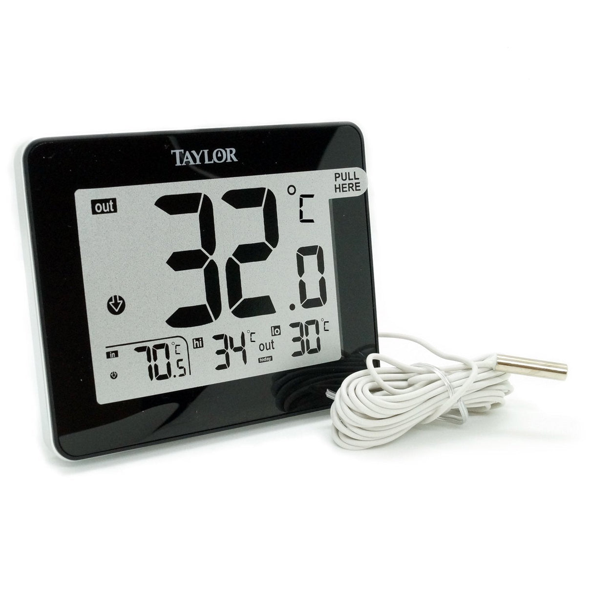 1710 - Taylor - Termómetro digital con sonda lectura interior exterior