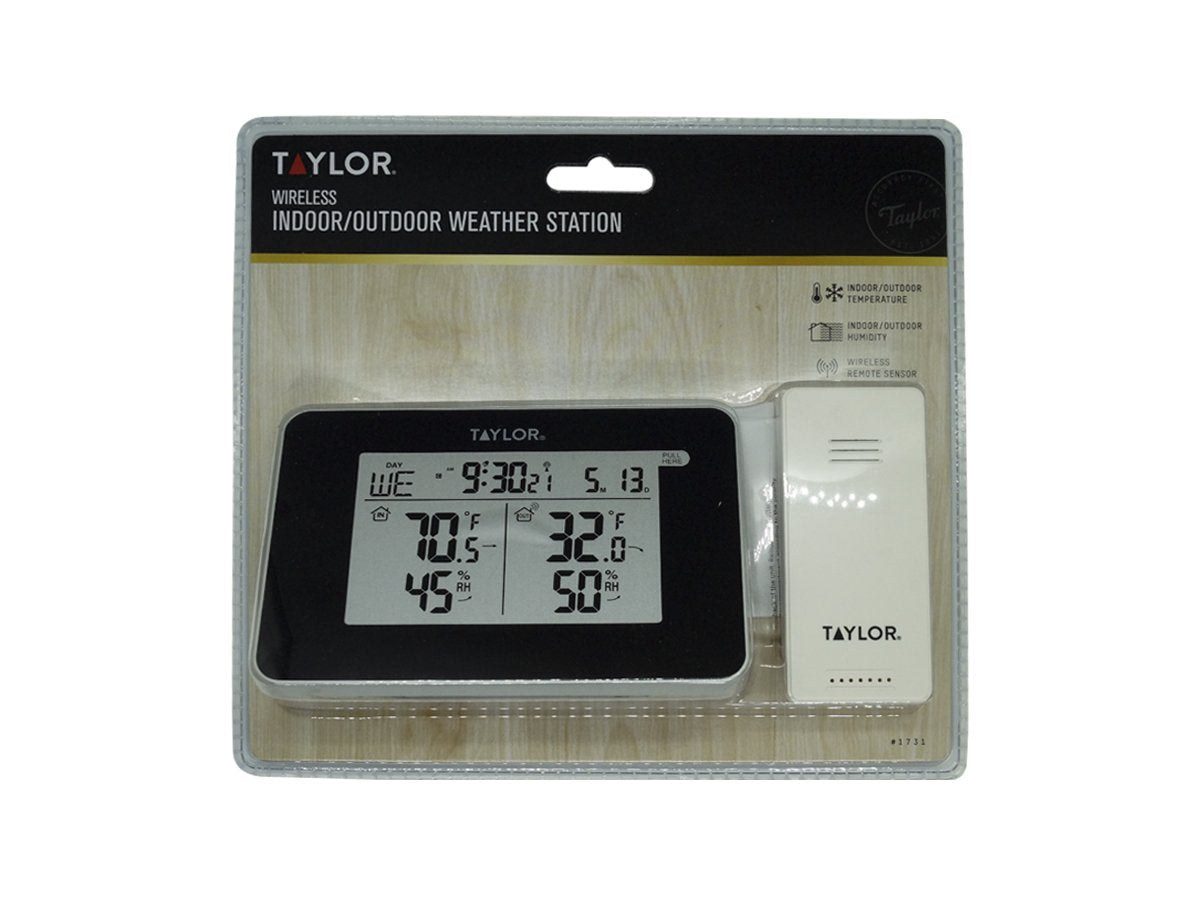 1731 - Taylor - Termohigrometro Digital Con Sensor Inalámbrico