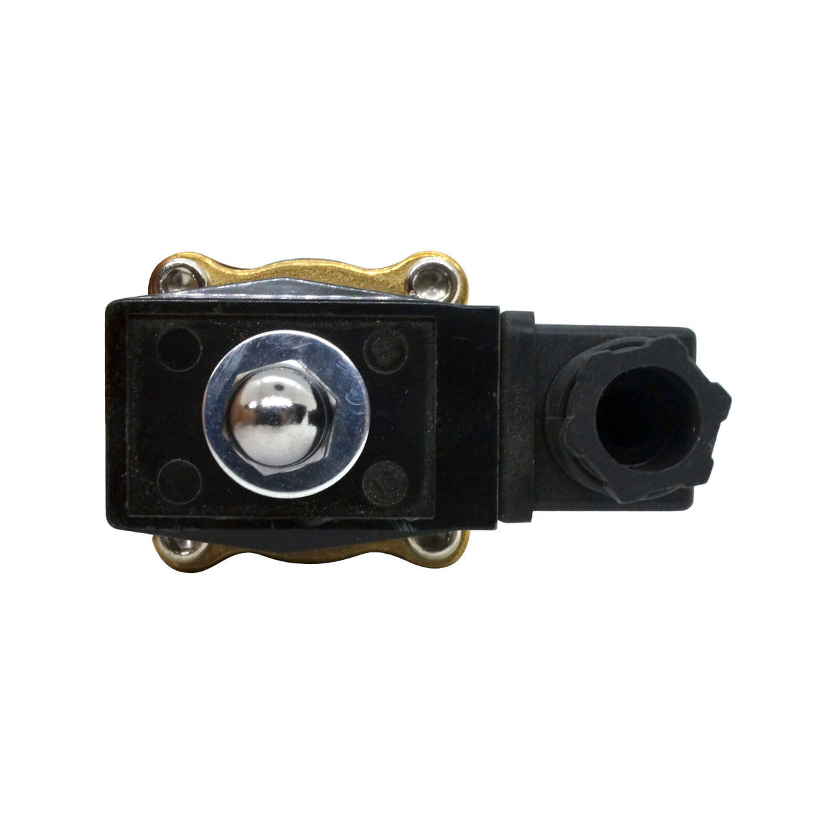 2W-1/4-220V - DeWit - Valvula solenoide para gas 1/4" NPT 110v NC, 0-150psi bronce